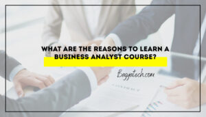 What are the reasons to learn a business analyst course? | Bagyatech